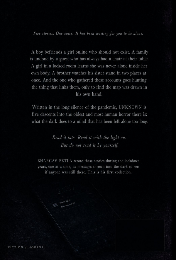 UNKNOWN back cover